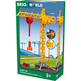 BRIO World Großer Baukran mit Licht, Bahn 