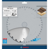 Bosch PRO Wood Kreissägeblatt, Ø 235mm, 24Z Bohrung 30mm, für Handkreissägen