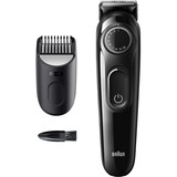 Braun BeardTrimmer 3 BT3322, Bartschneider schwarz