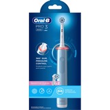 Braun Oral-B Pro 3 3000 Sensitive Clean, Elektrische Zahnbürste hellblau/weiß