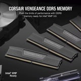 Corsair DIMM 64 GB DDR5-6000 (2x 32 GB) Dual-Kit, Arbeitsspeicher schwarz, CMH64GX5M2D6000C40, INTEL XMP