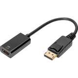Digitus 4K DisplayPort auf HDMI Adapter / Konverter schwarz