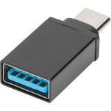 Digitus USB Type-C Adapter, Type-C - A schwarz