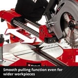 EINHELL Akku-Zug-Kapp-und Gehrungssäge TE-SM 36/210 Li-Solo, 36Volt (2x18V), Kapp- und Gehrungssäge rot, ohne Akku und Ladegerät