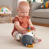 Fisher-Price Flatter Tukan To-Go, Kuscheltier grau/weiß