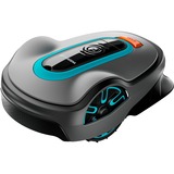 GARDENA Mähroboter smart SILENO life Set, 750m² grau/türkis, Li-Ionen Akku 2,1Ah, LONA-Technologie