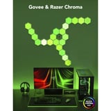 Govee Glide Hexa Lichtpaneele, LED-Leuchte 10er-Pack