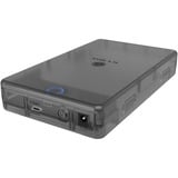 ICY BOX IB-388-CU3, Laufwerksgehäuse schwarz, Festplattengehäuse für 2,5"/3,5" SATA SSD/HDD