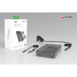 ICY BOX IB-388-CU3, Laufwerksgehäuse schwarz, Festplattengehäuse für 2,5"/3,5" SATA SSD/HDD