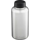 Klean Kanteen Trinkflasche Wide Single Wall, 1.900ml edelstahl (gebürstet), mit Wide Loop Cap