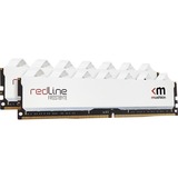 Mushkin DIMM 32 GB DDR4-3200 (2x 16 GB) Dual-Kit, Arbeitsspeicher weiß, MRD4E320EJJP16GX2, Redline ECC White