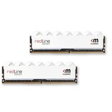 Mushkin DIMM 32 GB DDR4-3200 (2x 16 GB) Dual-Kit, Arbeitsspeicher weiß, MRD4E320EJJP16GX2, Redline ECC White