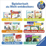 Ravensburger Wieso? Weshalb? Warum? Stickerheft - Flugzeuge, Lernbuch 