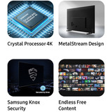 Samsung GU43U7099FUXZG, LED-Fernseher 109 cm (43 Zoll), schwarz, UltraHD/4K, HDR, Triple Tuner