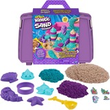 Spin Master Kinetic Sand - Meerjungfrauen Koffer, Spielsand 