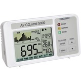 TFA Dostmann CO2-Monitor mit Datenlogger AIRCO2NTROL 5000, CO2-Messgerät weiß