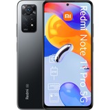 Xiaomi Redmi Note 11 Pro 5G 128GB, Handy Stealth Black, Android 11, Dual SIM