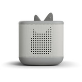 tonies Toniebox 2 Mondgrau Starter Set Kreativ-Tonie Rot, Lautsprecher 