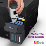 Epson EcoTank ET-3950, Multifunktionsdrucker schwarz, Scan, Kopie, USB, LAN, WLAN, Duplex (Druck)
