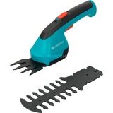 GARDENA Akku-Grasschere AccuCut Li, 3,6Volt, Set mit Strauchmesser türkis/schwarz, Li-Ionen-Akku 2,5Ah