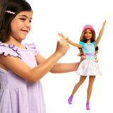 Mattel My First Barbie Teresa mit Bunny (brünette Haare), Puppe 