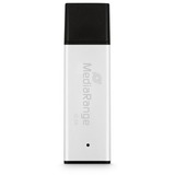 MediaRange High Performance 32 GB, USB-Stick silber/schwarz, USB-A 3.2 Gen 1
