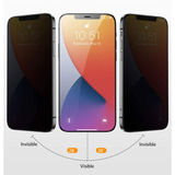 Nevox NEVOGLASS 3D PRIVACY, Schutzfolie transparent, iPhone 17 Pro Max / 16 Pro Max