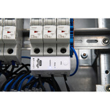 Shelly 3EM-63T Gen3, Messgerät weiß, kompakter Energiemesser, Photovoltaik-tauglich