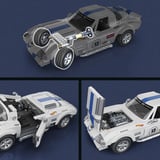Brick Shop Brick Shop Hot Wheels Elite Serie Corvette Grand Sport, Konstruktionsspielzeug 
