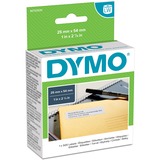 Dymo LabelWriter ORIGINAL Adressetiketten 25x54mm, 1 Rolle mit 500 Etiketten permanent klebend, S0722520