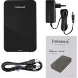Intenso Memory Center 3,5" USB 3.0 8 TB, Externe Festplatte schwarz, USB-B 3.2 Gen 1 (5 Gbit/s)