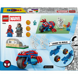 LEGO 11206 Marvel Spidey und seine Super-Freunde Spidey auf Motorrad vs. Rhino, Konstruktionsspielzeug 