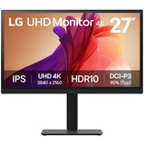 LG 27BA45U-B, LED-Monitor 68.4 cm (27 Zoll), schwarz, UltraHD/4K, IPS, 
