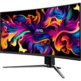 MSI MAG 341CQPDE QD-OLED, Gaming-Monitor 86.8 cm (34.2 Zoll), schwarz, UWQHD, QD-OLED, Curved, Adaptive-Sync, HDR, 175Hz Panel