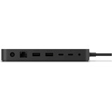 Microsoft Surface Thunderbolt 4-Dock, Dockingstation schwarz, USB-C, USB-A, Thunderbolt 4