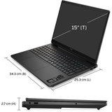 OMEN HyperX OMEN 15-ga0078ng, Gaming-Notebook schwarz, Intel® Core™ Ultra 7 245H, NVIDIA GeForce RTX 5060, 16 GB DDR5, 512 GB (512 GB SSD), Windows 11 Home