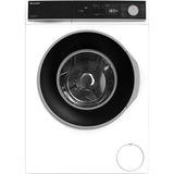SHARP ES-NFA814BW1NA-DE  , Waschmaschine weiß/schwarz, 60 cm
