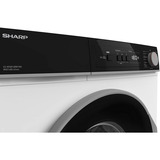 SHARP ES-NFA814BW1NA-DE  , Waschmaschine weiß/schwarz, 60 cm