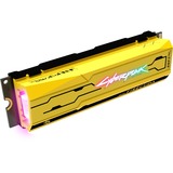 Seagate FireCuda 520 1 TB Cyberpunk 2077 Special Edition, SSD gelb/schwarz, PCIe 4.0 x4, NVMe 1.3, M.2 2280