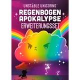 Asmodee Unstable Unicorns - Regenbogen-Apokalypse Erweiterungsset, Kartenspiel Erweiterung