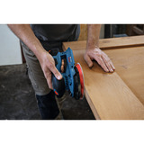 Bosch Akku-Exzenterschleifer GEX 12V-150-3 Professional solo, 12Volt blau/schwarz, ohne Akku und Ladegerät, in L-BOXX