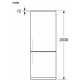 Bosch KGN362I1F Serie 4, Kühl-/Gefrierkombination edelstahl