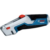 Bosch Professional Universalmesser und Klingen-Set 63 x 19mm, Teppichmesser blau/grau, inkl. 13 Klingen