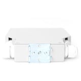 Digitus LWL Hutschienenverteilung, Patchpanel hellgrau, für 6x SC/DX Kupplungen