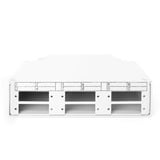 Digitus LWL Hutschienenverteilung, Patchpanel hellgrau, für 6x SC/DX Kupplungen