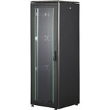 Digitus Netzwerkschrank Unique Serie - 600x600 mm (BxT), IT-Schrank schwarz, 36 Höheneinheiten