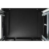 Digitus Netzwerkschrank Unique Serie - 600x600 mm (BxT), IT-Schrank schwarz, 36 Höheneinheiten