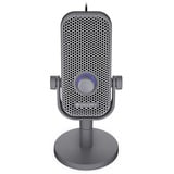 ENDORFY Solum Voice S Alt Gray, Mikrofon dunkelgrau, USB-C, RGB-Beleuchtung