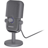 ENDORFY Solum Voice S Alt Gray, Mikrofon dunkelgrau, USB-C, RGB-Beleuchtung