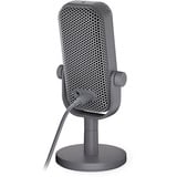 ENDORFY Solum Voice S Alt Gray, Mikrofon dunkelgrau, USB-C, RGB-Beleuchtung